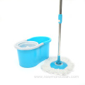 Plastic Bucket Spin Mop with 2 refills